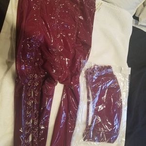 Strapless Bandeau Set pants